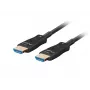 LANBERG HDMI 2.1 optinis AOC laidas - 40 m, juodas