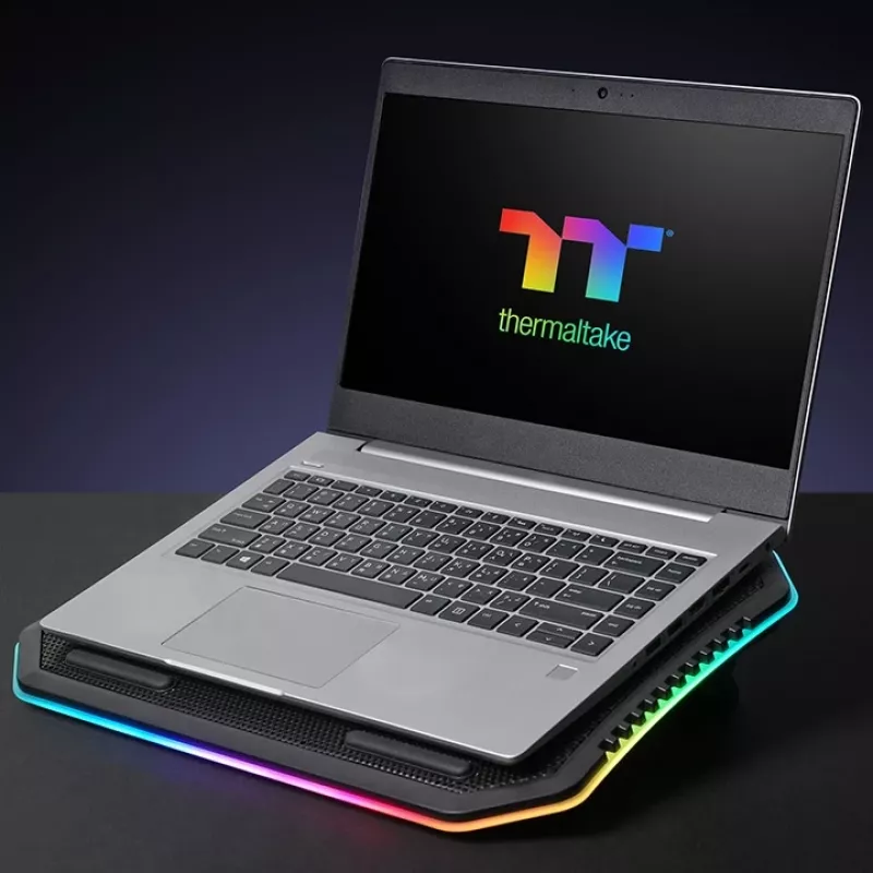 THERMALTAKE Nešiojamojo kompiuterio aušintuvas - Massive 12 RGB - 15 colių