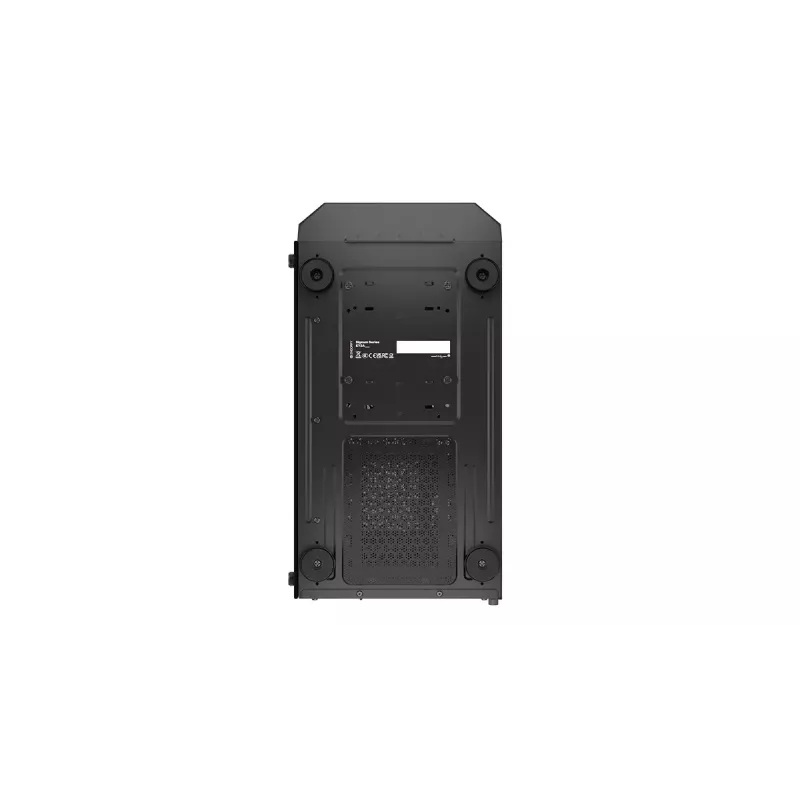 PC korpusas ENDORFY Signum 300 ARGB Tower Black — ATX, grūdintas stiklas, ARGB apšvietimas, palaiko GPU iki 350 mm, CPU aušintuvo aukštis iki 161 mm