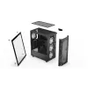 PC korpusas ENDORFY Signum 300 ARGB Tower Black — ATX, grūdintas stiklas, ARGB apšvietimas, palaiko GPU iki 350 mm, CPU aušintuvo aukštis iki 161 mm
