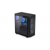 PC korpusas ENDORFY Signum 300 ARGB Tower Black — ATX, grūdintas stiklas, ARGB apšvietimas, palaiko GPU iki 350 mm, CPU aušintuvo aukštis iki 161 mm