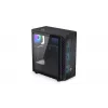 PC korpusas ENDORFY Signum 300 ARGB Tower Black — ATX, grūdintas stiklas, ARGB apšvietimas, palaiko GPU iki 350 mm, CPU aušintuvo aukštis iki 161 mm