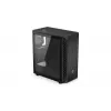 PC korpusas ENDORFY Signum 300 ARGB Tower Black — ATX, grūdintas stiklas, ARGB apšvietimas, palaiko GPU iki 350 mm, CPU aušintuvo aukštis iki 161 mm