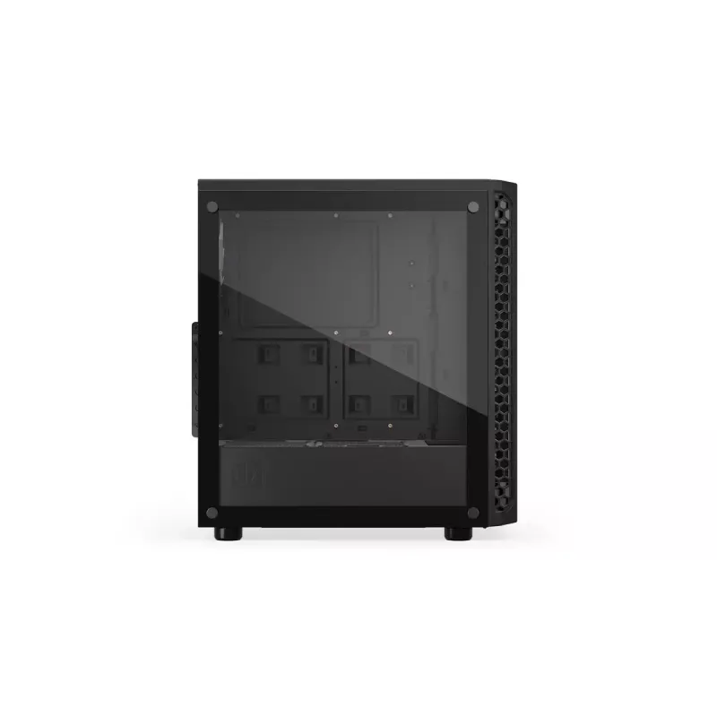 PC korpusas ENDORFY Signum 300 ARGB Tower Black — ATX, grūdintas stiklas, ARGB apšvietimas, palaiko GPU iki 350 mm, CPU aušintuvo aukštis iki 161 mm