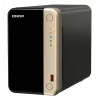 QNAP TS-264 NAS bokštinis Intel® Celeron® N5095 8 GB 0 TB QNAP QTS Juoda, Auksinė