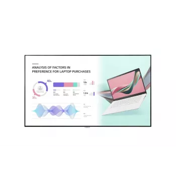LG 98UH5J-H Skaitmeninės reklamos ekranas 98 colių (2,49 m) LCD 4K Ultra HD 500 cd/m² Wi-Fi WebOS Juodas 24/7