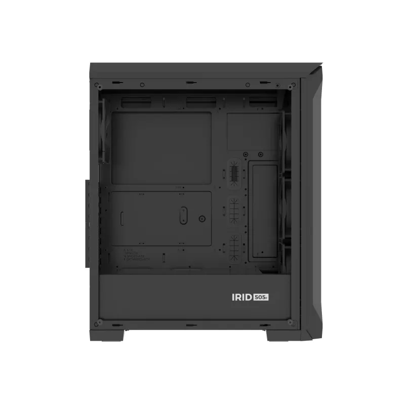 Korpusas GENESIS Irid 505F Midi Tower Juodas