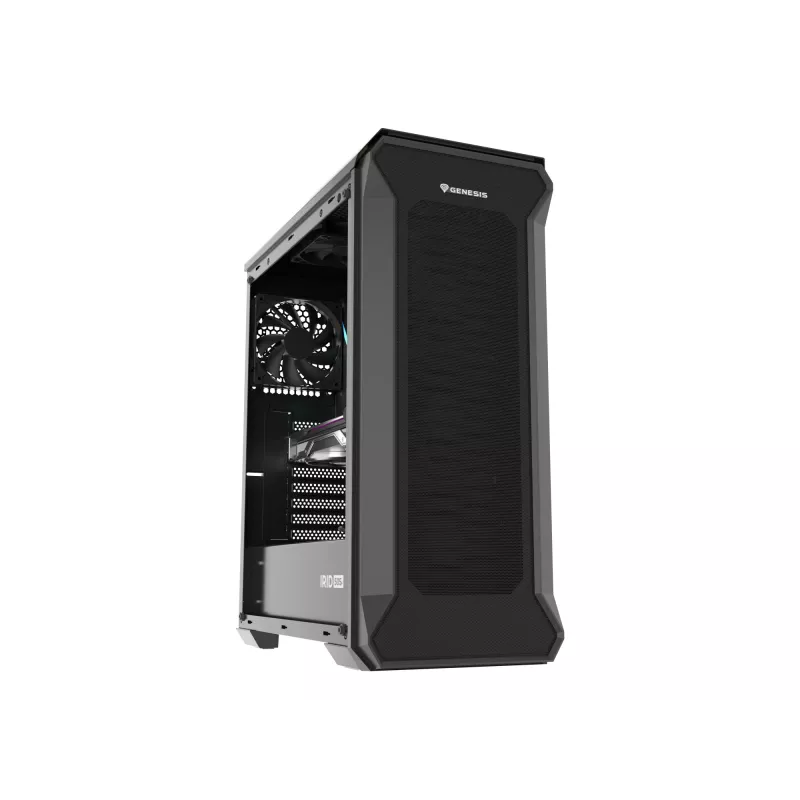 Korpusas GENESIS Irid 505F Midi Tower Juodas