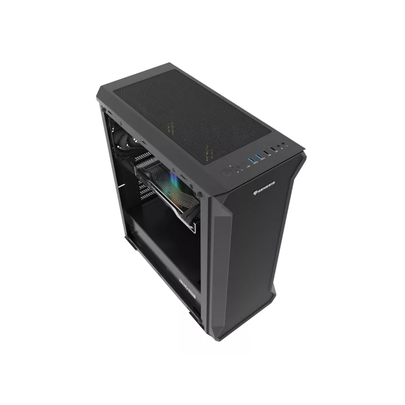 Korpusas GENESIS Irid 505F Midi Tower Juodas