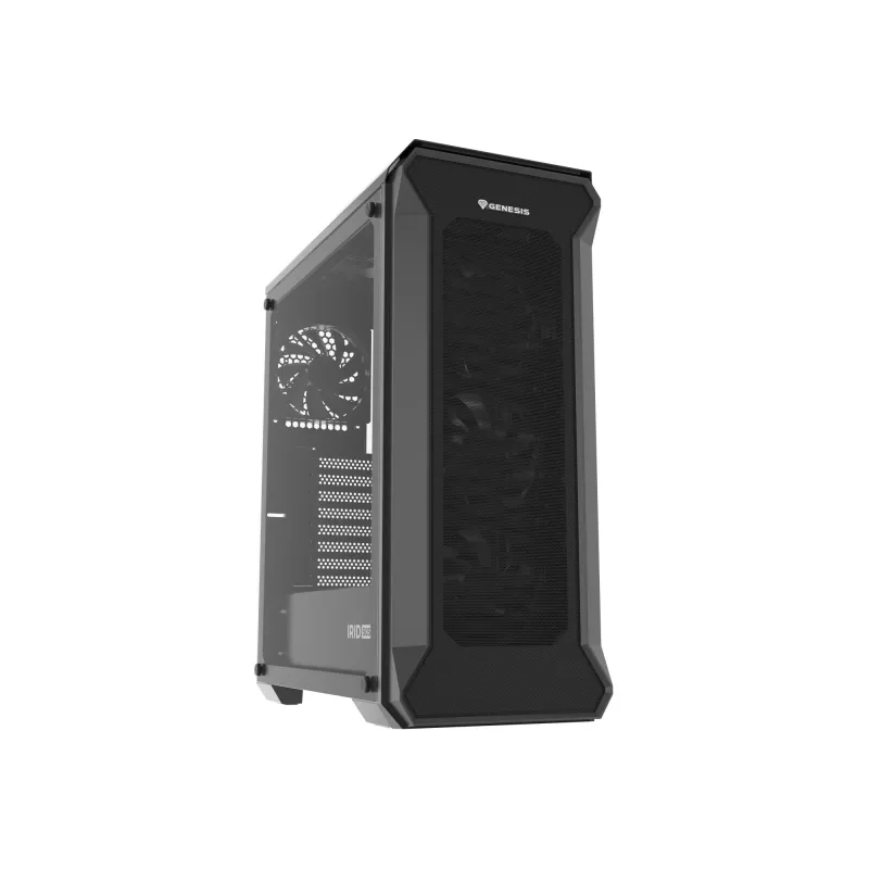 Korpusas GENESIS Irid 505F Midi Tower Juodas