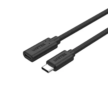 USB-C į USB-C laidas Unitek C14086BK-1.5M — USB 3.2 Gen 2, 10 Gbit/s, 5 m, juodas