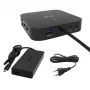 i-tec USB-C HDMI Dual DP dokų stotelė su Power Delivery 100 W ir universaliu 100 W įkrovikliu