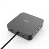 i-tec USB-C HDMI Dual DP dokų stotelė su Power Delivery 100 W ir universaliu 100 W įkrovikliu