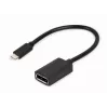 GEMBIRD USB Type-C į DisplayPort adapterio laidas, 4K, 15 cm, juodas
