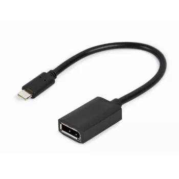 GEMBIRD USB Type-C į DisplayPort adapterio laidas, 4K, 15 cm, juodas