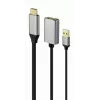 GEMBIRD Active 4K HDMI vyriškas į DisplayPort moterišką adapteris, juodas