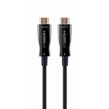 HDMI kabelis Gembird CCBP‑HDMI‑AOC‑20M‑02 — 20 m šviesolaidinis HDMI 2.0, 4K@60Hz, HDR