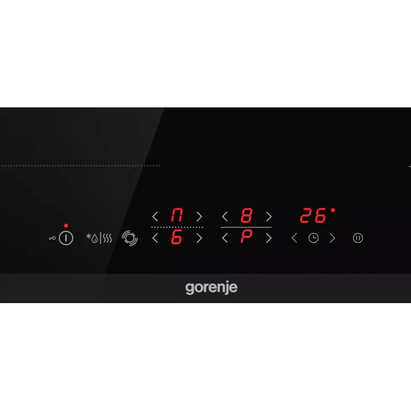 Gorenje ECT643BCSC įmontuojama keraminė kaitlentė 4 zonos, liečiamas valdymas