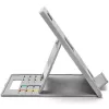 Kensington SmartFit Easy Riser Go reguliuojamas ergonomiškas nešiojamojo kompiuterio stovas ir aušinimo stendas, tinkantis iki 14 colių