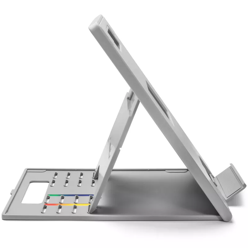 Kensington SmartFit Easy Riser Go reguliuojamas ergonomiškas nešiojamojo kompiuterio stovas ir aušinimo stendas, tinkantis iki 14 colių
