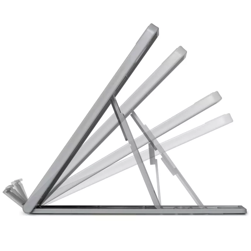 Kensington SmartFit Easy Riser Go reguliuojamas ergonomiškas nešiojamojo kompiuterio stovas ir aušinimo stendas, tinkantis iki 14 colių