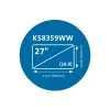 Kensington MagPro magnetinis privatumo filtras monitoriui 27 colių (16:9)