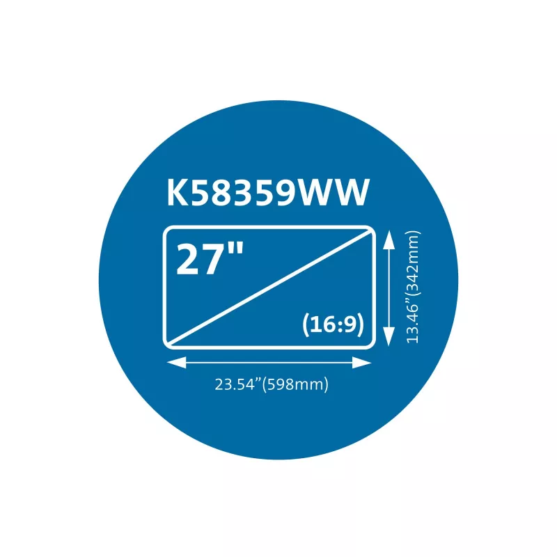 Kensington MagPro magnetinis privatumo filtras monitoriui 27 colių (16:9)