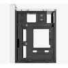 Kompiuterio korpusas AEROCOOL PGS CS-109-G-WT-v1 Mini Tower SPCC baltas – microATX, iki 26 cm GPU, FRGB, tinklinis priekis