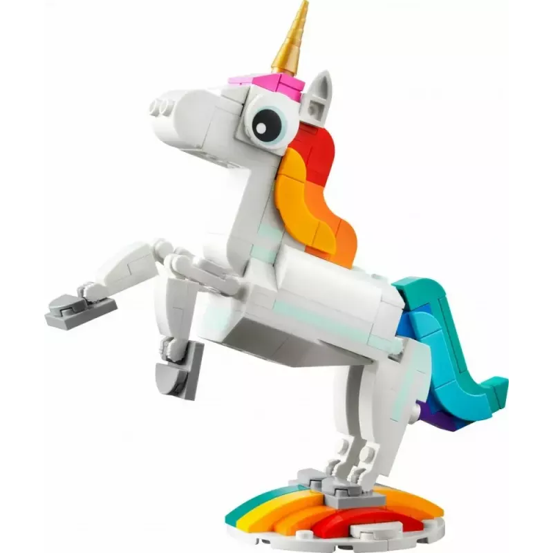 Konstruktorius LEGO Creator 3in1 31140 Magiškas vienaragis, 145 dalių, 130 mm aukštis, nuo 7 metų