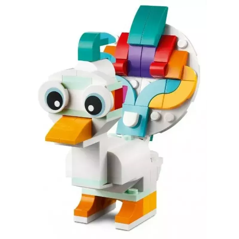 Konstruktorius LEGO Creator 3in1 31140 Magiškas vienaragis, 145 dalių, 130 mm aukštis, nuo 7 metų