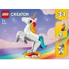 Konstruktorius LEGO Creator 3in1 31140 Magiškas vienaragis, 145 dalių, 130 mm aukštis, nuo 7 metų