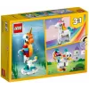Konstruktorius LEGO Creator 3in1 31140 Magiškas vienaragis, 145 dalių, 130 mm aukštis, nuo 7 metų