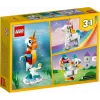 Konstruktorius LEGO Creator 3in1 31140 Magiškas vienaragis, 145 dalių, 130 mm aukštis, nuo 7 metų