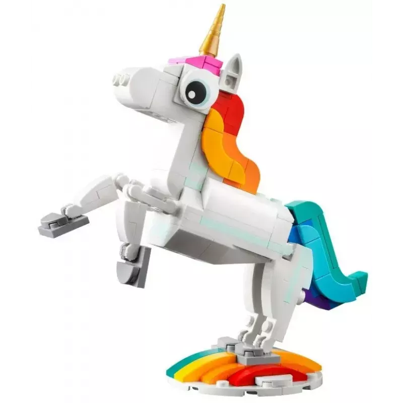 Konstruktorius LEGO Creator 3in1 31140 Magiškas vienaragis, 145 dalių, 130 mm aukštis, nuo 7 metų