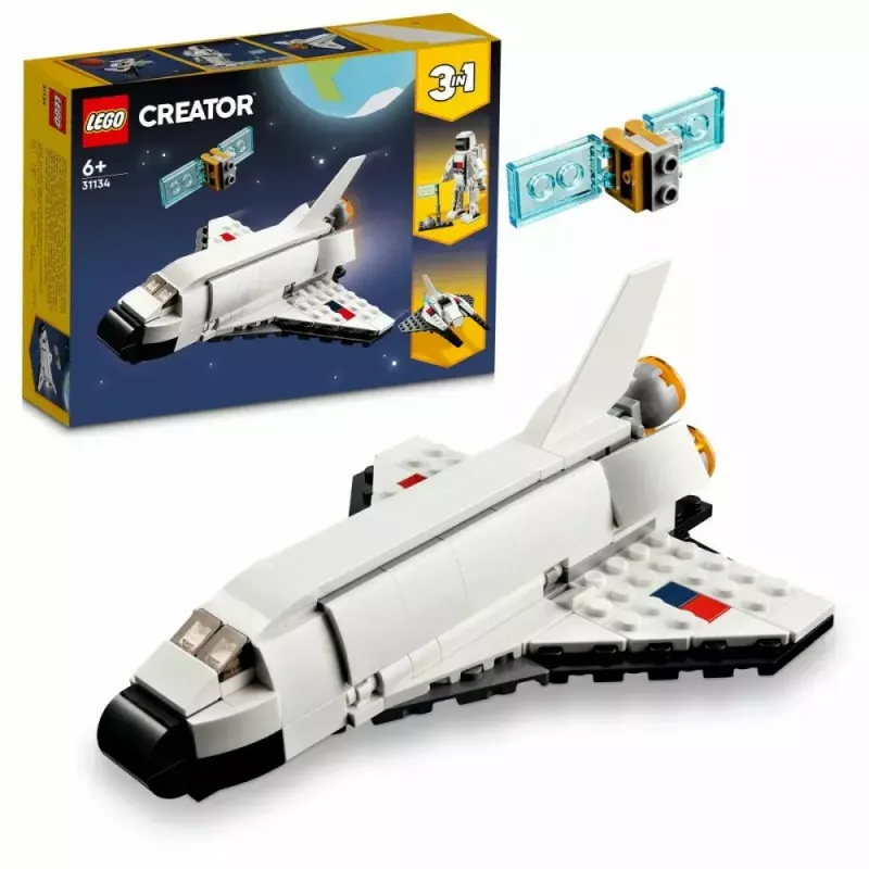 LEGO Creator 3-in-1 Erdvinis laivas 31134 — 144 detalės, nuo 6 metų