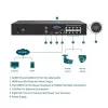 TP-Link VIGI 8 kanalų PoE+ tinklo vaizdo registratorius