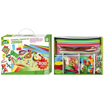 Vaikų kūrybos rinkinys Lena 42629 800 dalių įvairiaspalvis