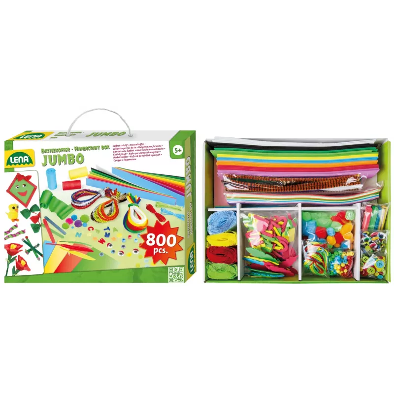 Vaikų kūrybos rinkinys Lena 42629 800 dalių įvairiaspalvis