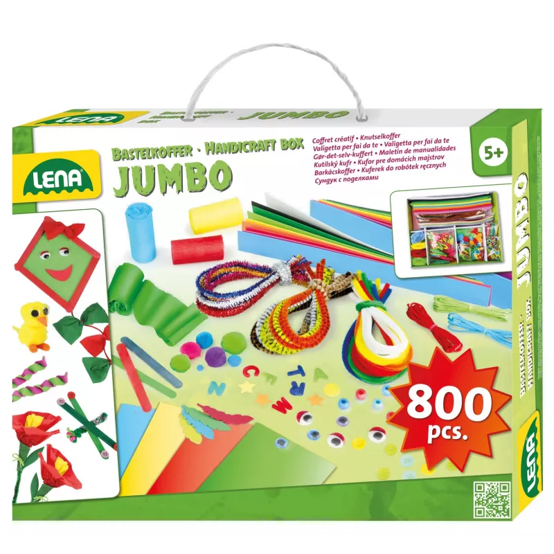 Vaikų kūrybos rinkinys Lena 42629 800 dalių įvairiaspalvis
