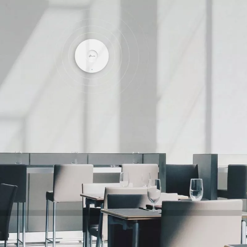 TP-Link Omada AX1800 belaidis prieigos taškas WiFi 6 luboms, 2,4 GHz, 5 GHz, 1775 Mbit/s