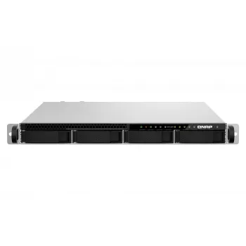 QNAP TS-h987XU-RP NAS stovas (1U) Intel Xeon E E-2334 16 GB DDR4 QuTS hero juoda, sidabrinė