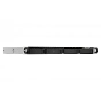 QNAP TS-h987XU-RP NAS stovas (1U) Intel Xeon E E-2334 16 GB DDR4 QuTS hero juoda, sidabrinė