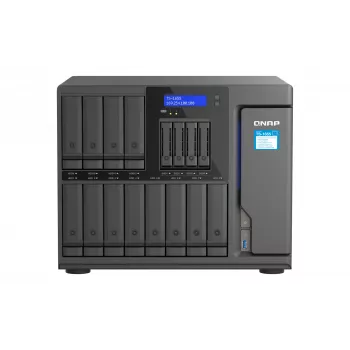 QNAP TS-1655 NAS bokštas Intel Atom® C5125 8 GB DDR4 0 TB QNAP Turbo System Juoda