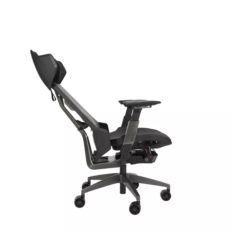 Kėdė su tinkliniu sėdėjimu ASUS ROG Destrier Ergo juoda 720mm 840mm 134cm