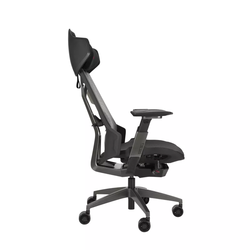 Kėdė su tinkliniu sėdėjimu ASUS ROG Destrier Ergo juoda 720mm 840mm 134cm
