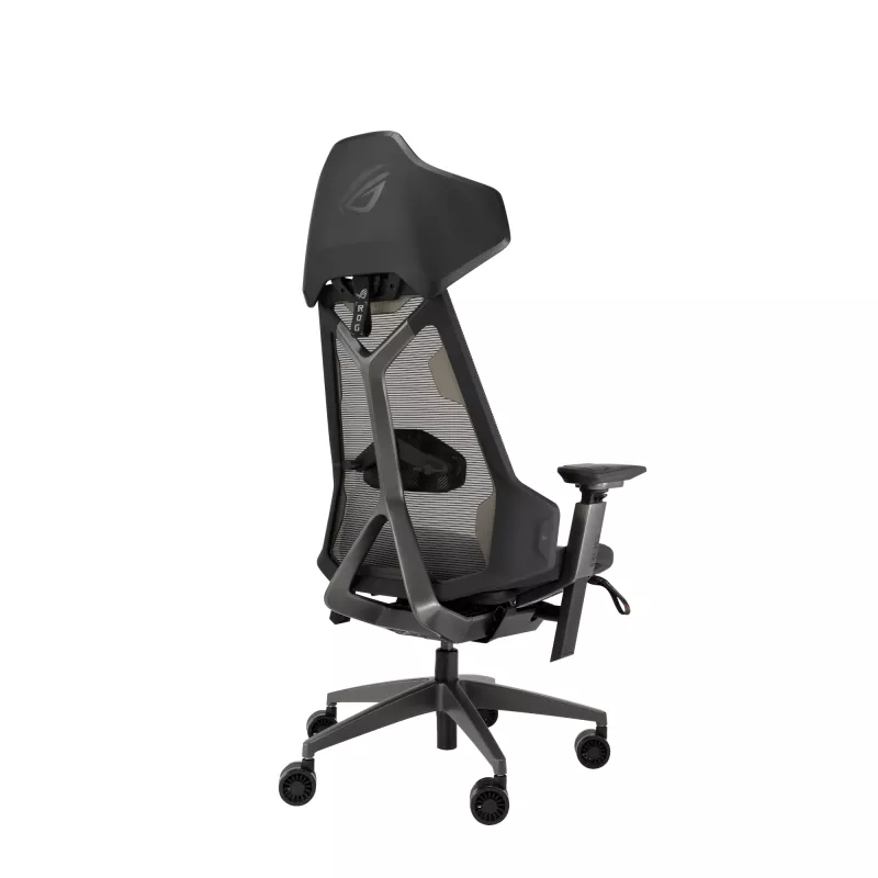 Kėdė su tinkliniu sėdėjimu ASUS ROG Destrier Ergo juoda 720mm 840mm 134cm