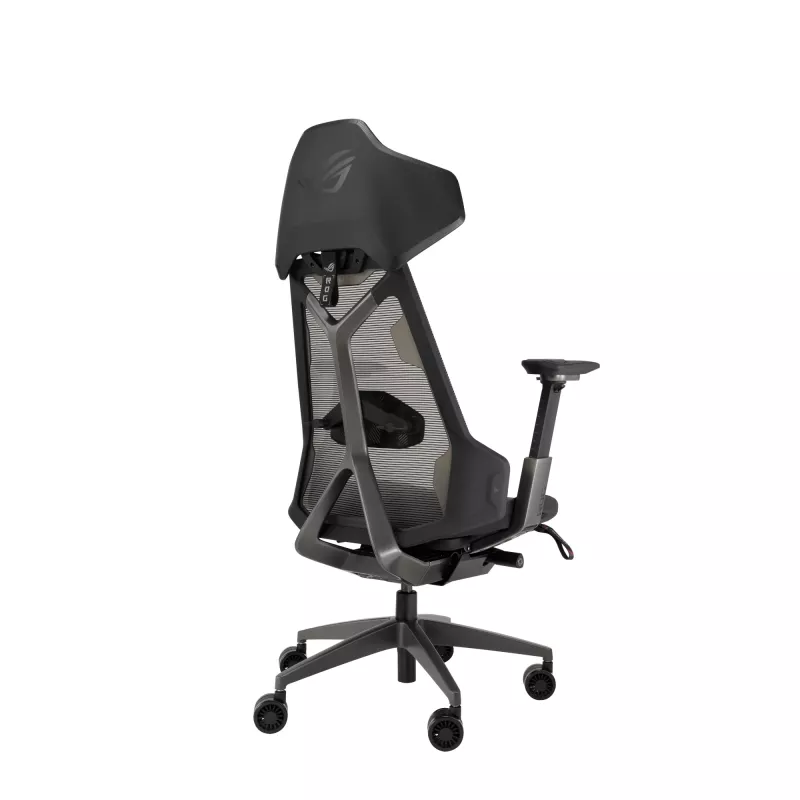 Kėdė su tinkliniu sėdėjimu ASUS ROG Destrier Ergo juoda 720mm 840mm 134cm