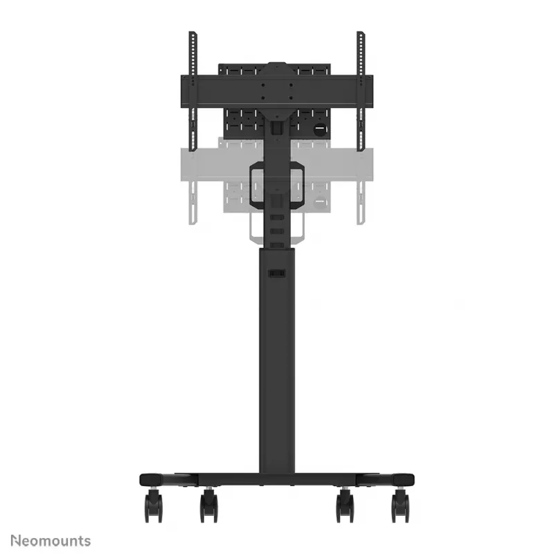 Neomounts FL50S-825BL1 mobilus stovas televizoriui 37-75 col. - TÜV, juodas, plieninis