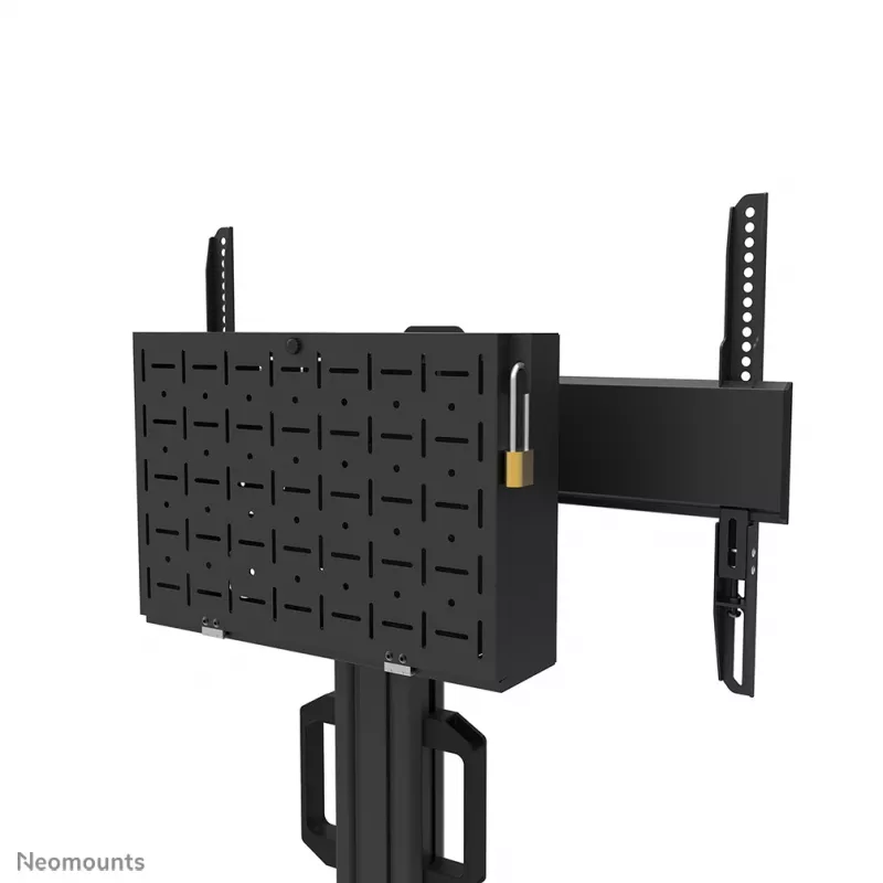Neomounts FL50S-825BL1 mobilus stovas televizoriui 37-75 col. - TÜV, juodas, plieninis