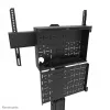 Neomounts FL50S-825BL1 mobilus stovas televizoriui 37-75 col. - TÜV, juodas, plieninis